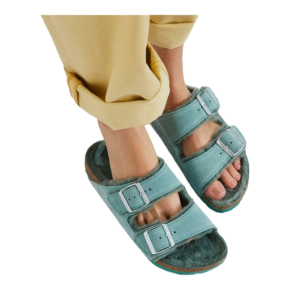 Brand new with box ARIZONA SHEARLING SUEDE LEATHER BERYL - Picture 7 of 7